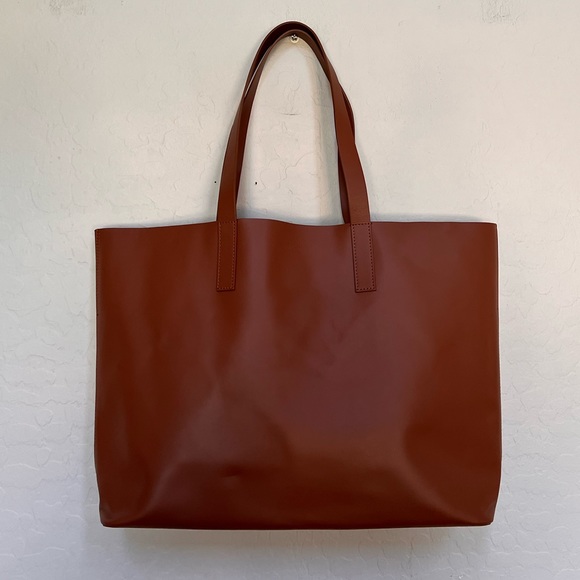 Everlane The Day Market Tote in cognac - Picture 2 of 11